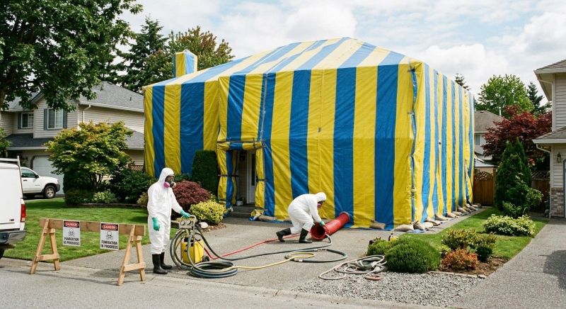 Termite Tenting in Toledo, OH